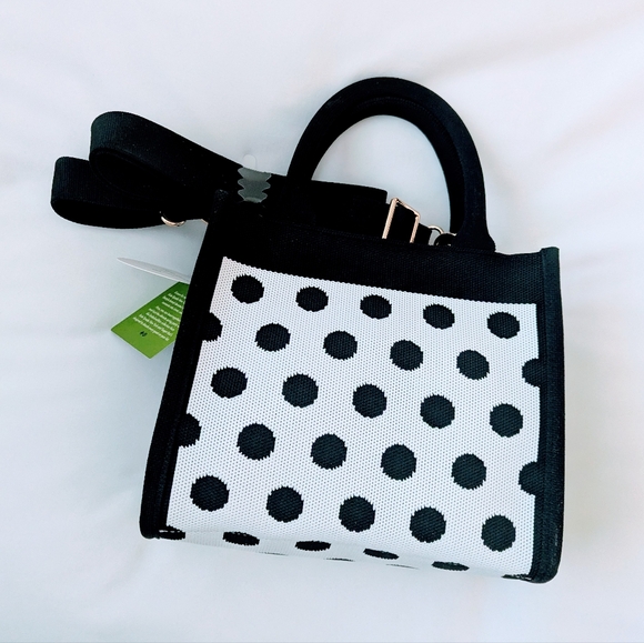 Kate Spade x Target Polka Dot Knit Crossbody Bag - Picture 7 of 8